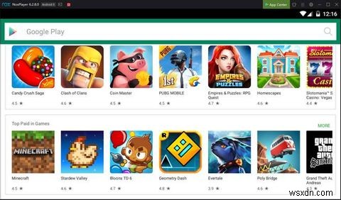Cách Chạy Game Android Trên Windows Hoặc Mac Với Nox