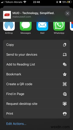 Cách thêm dấu trang (bookmark) trang web trên Chrome điện thoại