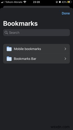 Cách thêm dấu trang (bookmark) trang web trên Chrome điện thoại