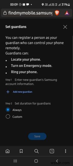 Cách dùng Find My Mobile định vị thiết bị Samsung Galaxy bị mất