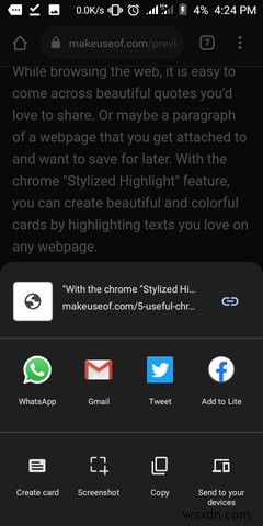 4 tính năng Chrome Android hữu ích mà bạn có thể chưa biết