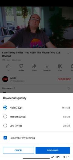 Cách xem video YouTube ngoại tuyến trên Android