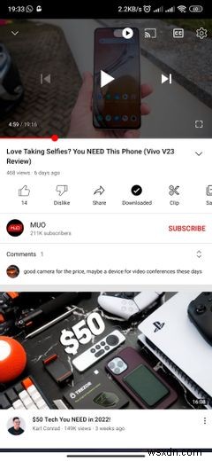 Cách xem video YouTube ngoại tuyến trên Android