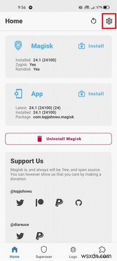 Cách cheat root: Làm ứng dụng nghĩ Android không root