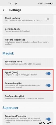 Cách cheat root: Làm ứng dụng nghĩ Android không root