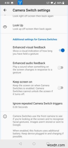 Cách Điều Khiển Điện Thoại Android Bằng Cử Chỉ Khuôn Mặt