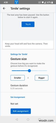 Cách Điều Khiển Điện Thoại Android Bằng Cử Chỉ Khuôn Mặt
