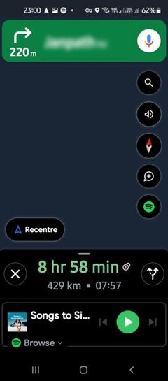 Cách Có Điều Khiển Nhạc Trong Google Maps Trên Android