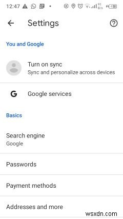 Cách Thay Đổi Nhanh Mật Khẩu Bị Lộ Trên Chrome Android