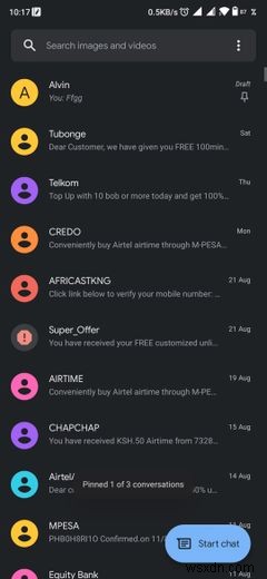 Cách Ghim Cuộc Trò Chuyện Trong Google Messages Trên Android