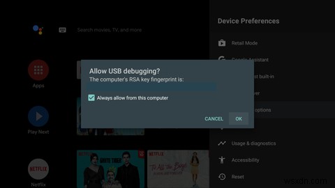 Cách Thiết Lập Và Sử Dụng ADB Trên Android TV