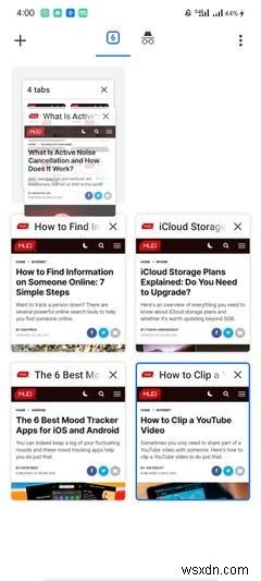 Cách tạo, quản lý và tắt Tab Groups trong Chrome Android