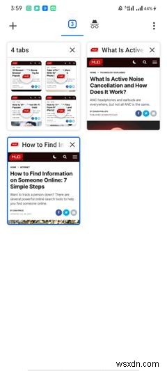 Cách tạo, quản lý và tắt Tab Groups trong Chrome Android