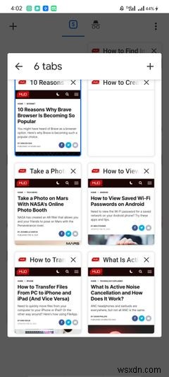Cách tạo, quản lý và tắt Tab Groups trong Chrome Android