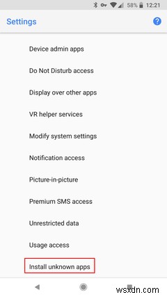 Cách cài đặt thủ công hoặc sideload ứng dụng trên Android