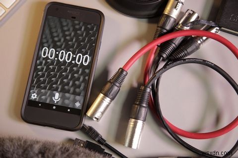 Cách ghi âm với micro USB trên Android