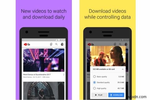 7 ứng dụng Android Go nhẹ tiết kiệm dung lượng và bộ nhớ