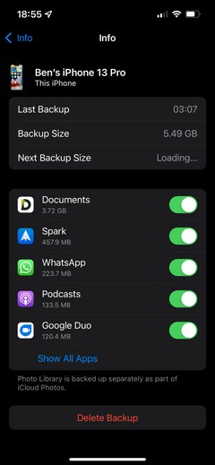 Cách Sao Lưu iPhone Hoặc iPad