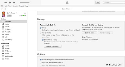 Cách Sao Lưu iPhone Hoặc iPad