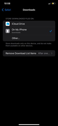 Cách Thay Đổi Vị Tải Xuống Cho Safari Trên iPhone