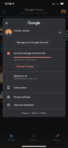 Cách dùng Google Photos thay vì iCloud trên iPhone