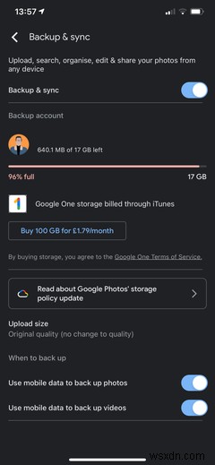 Cách dùng Google Photos thay vì iCloud trên iPhone