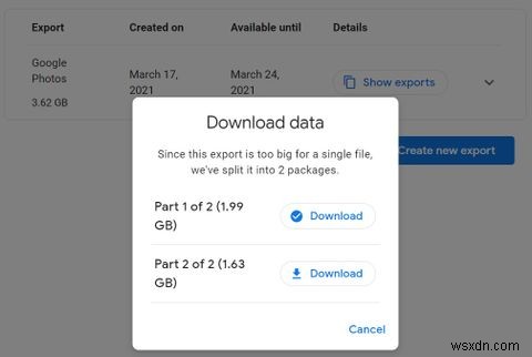 Cách chuyển ảnh từ Google Photos sang iCloud