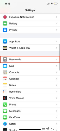 Cách lưu mật khẩu trên iPhone