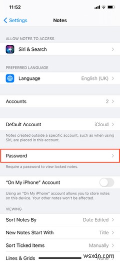 Cách lưu mật khẩu trên iPhone