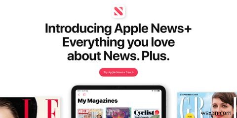 Tất cả gói dùng thử miễn phí các dịch vụ Apple