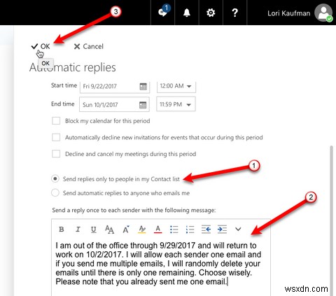 Cách Thiết Lập Tự Động Trả Lời Email Nghỉ Phép Trên Mac