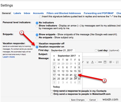 Cách Thiết Lập Tự Động Trả Lời Email Nghỉ Phép Trên Mac
