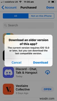 3 Cách Cài Đặt Phiên Bản Cũ Của Ứng Dụng Trên iPhone Cũ