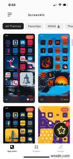 9 ứng dụng tuyệt vời tùy chỉnh thiết kế màn hình Home iPhone