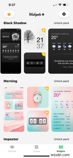9 ứng dụng tuyệt vời tùy chỉnh thiết kế màn hình Home iPhone