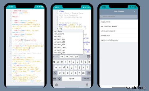 10 Ứng Dụng Lập Trình Tốt Nhất Cho iOS và iPadOS
