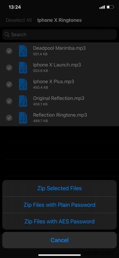 8 Ứng Dụng Tạo File ZIP Tốt Nhất Trên iPhone và iPad