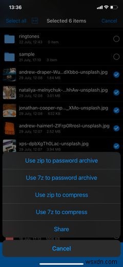 8 Ứng Dụng Tạo File ZIP Tốt Nhất Trên iPhone và iPad