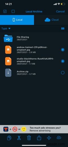 8 Ứng Dụng Tạo File ZIP Tốt Nhất Trên iPhone và iPad