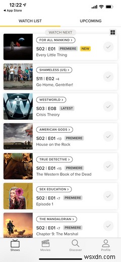 10 Ứng Dụng iPhone Tốt Nhất Để Theo Dõi Phim & Chương Trình TV
