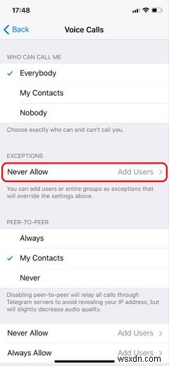 Cách bỏ chặn số điện thoại trên iPhone