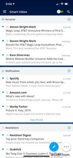 6 ứng dụng email iPhone tốt nhất để tổ chức inbox