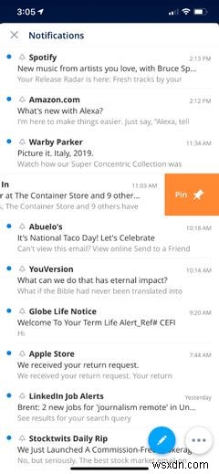 6 ứng dụng email iPhone tốt nhất để tổ chức inbox