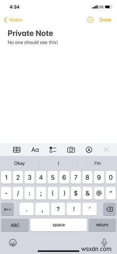 Cách khóa ghi chú riêng tư trong ứng dụng Ghi chú của Apple