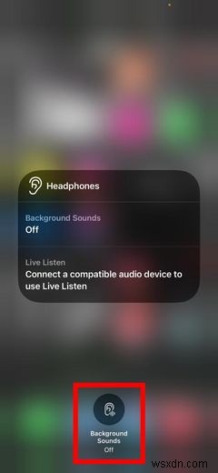 Cách phát âm thanh nền thư giãn bằng iOS 15
