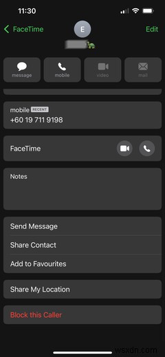 Cách chặn số điện thoại trên iPhone