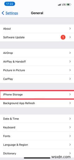 Cách xóa bộ nhớ  Khác  (Other) trên iPhone
