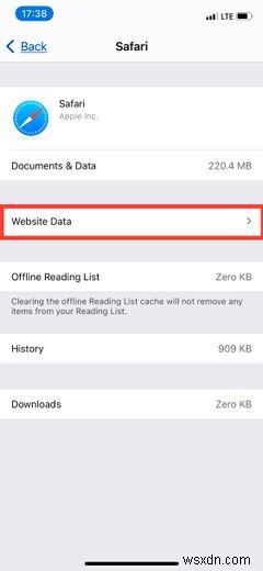 Cách xóa bộ nhớ  Khác  (Other) trên iPhone