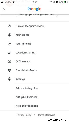 Cách bật Chế độ tối (Dark Mode) cho Google Maps trên iPhone