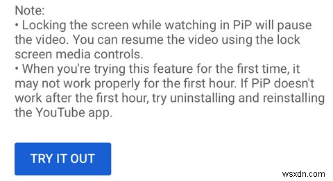 Cách xem YouTube chế độ Picture-in-Picture trên iOS